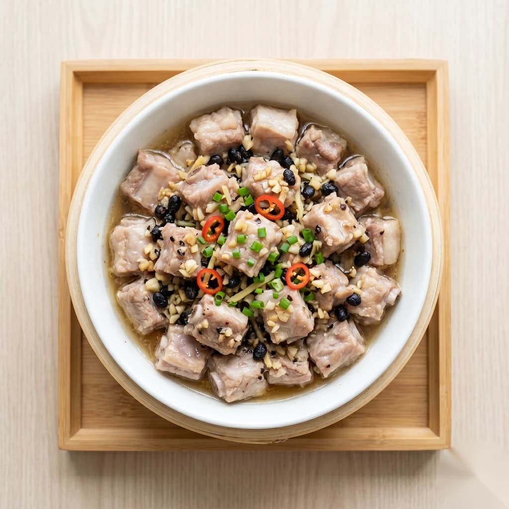 豆豉蒸排骨